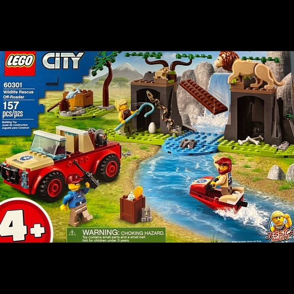 Lego City Wildlife Rescue Off-Roader New in Box Lego 60301 - Picture 1 of 4